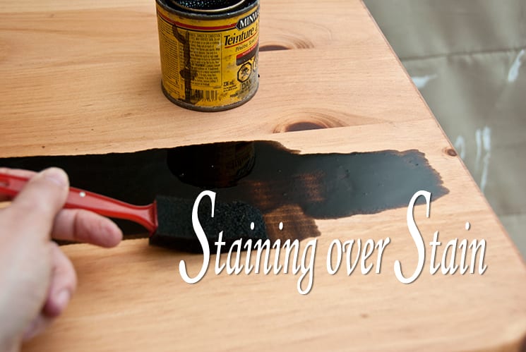 Can You Stain Over The Same, How To Stain A Table Lighter