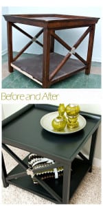 Painted Table w Edge Banding Before&After
