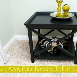 How to Apply Edge Banding to Furniture