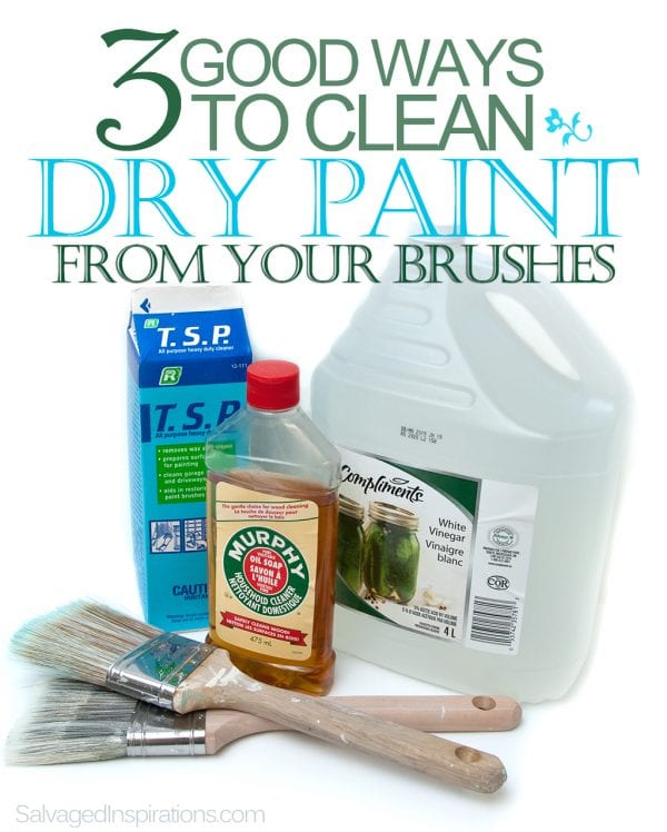 Quick-Tip-Tuesday ~ 3 Good Ways to Clean Dry Paint from Your Brushes ...