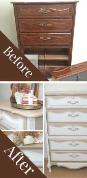 Before and Afters Laminate Dresser