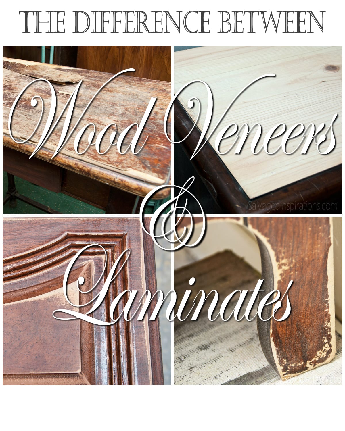 Quick-Tip-Tuesday ~ The Difference Between Veneer Furniture Salvaged