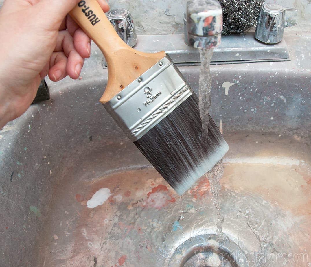 Quick-Tip-Tuesday: Paint Brush Cleaning Made Easy - Salvaged Inspirations