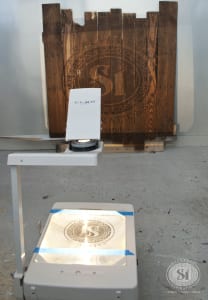 Overhead Projector - Pallet Sign