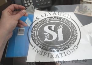 SI Logo Printed on Trasparent Sheet
