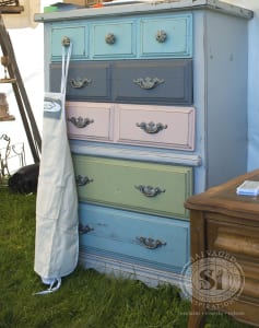 painted dresser - Bluestone Cottage Paints