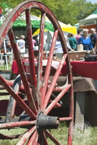 plow wheel - Christie Antique Show