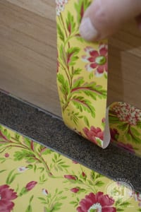 Cutting drawer liners
