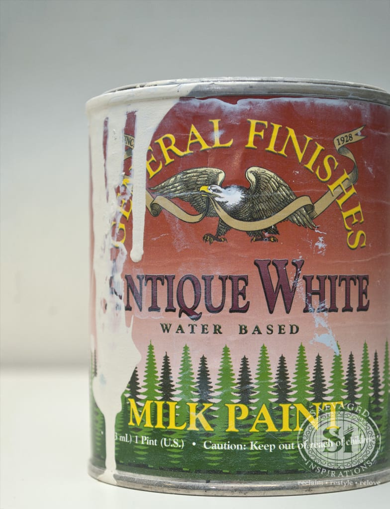 General Finishes Antique White Milk Paint