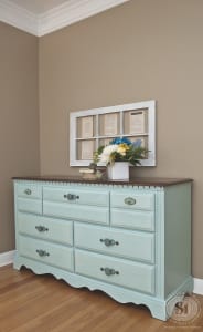 Eulalie's Sky-MMS Painted Dresser