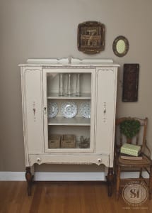 1930's General Finishes China Cabinet1