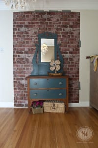 Staging Dresser for Photoshoot
