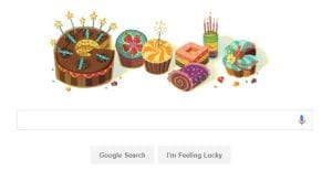 Google Birthday Capture