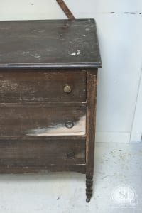 Vintage Dresser - Before