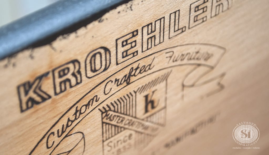 Kroehler Custom Craft Label