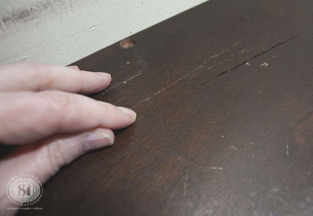 How To Fix Ling Or Chipped Veneer, How To Repair Chipped Veneer On Antique Furniture