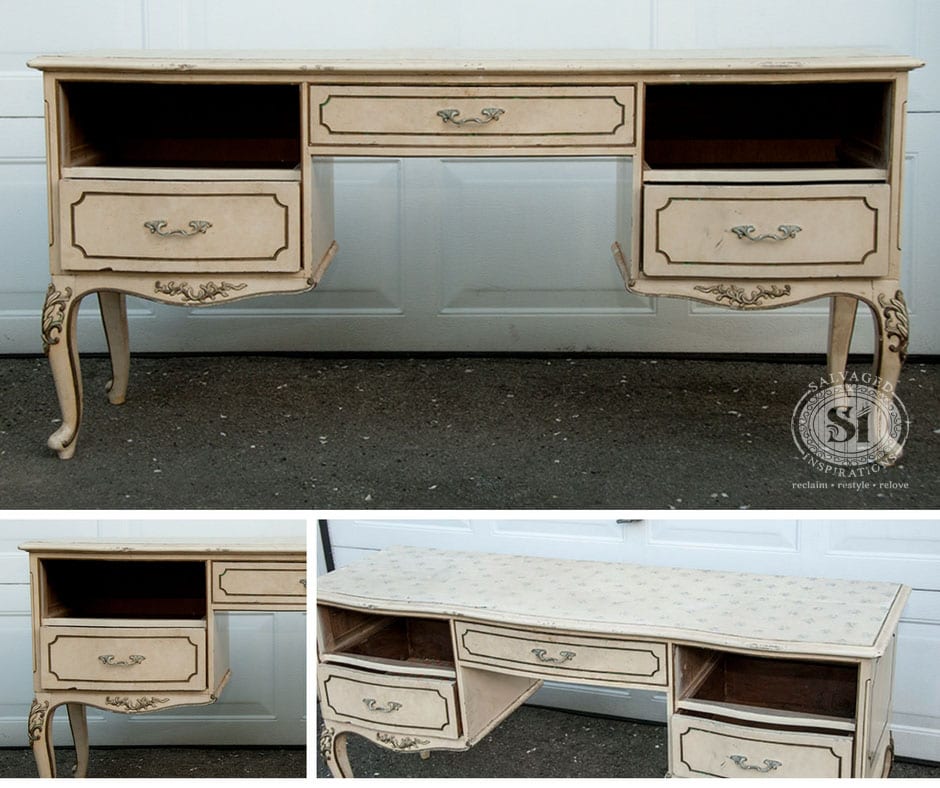 Salvaged French Prov Dresser Before