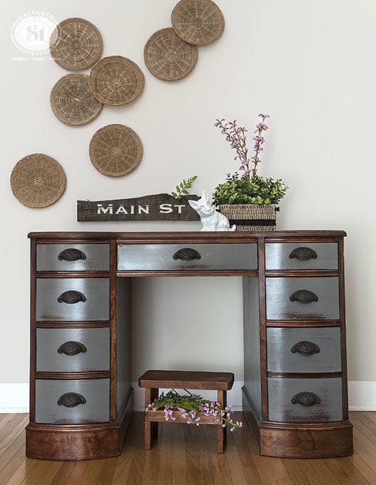 How To Paint Furniture WITHOUT Sanding! - Salvaged Inspirations