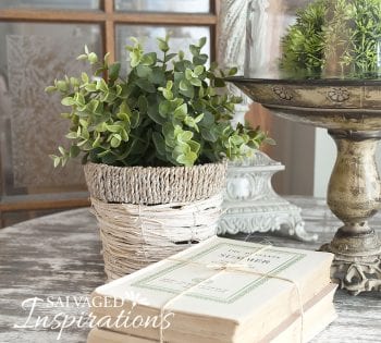 Cable Spool Table Top - Faux Barnwood