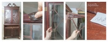 5 Steps To Remove Fretwork from China Cabinet