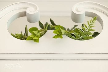 Greenery on Top of Cabinet