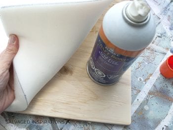 Cutting Foam To Fit Bench Seat & Adhering