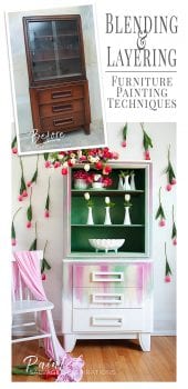 Blending and Layering Furniture Painting Techniques - Tutorial