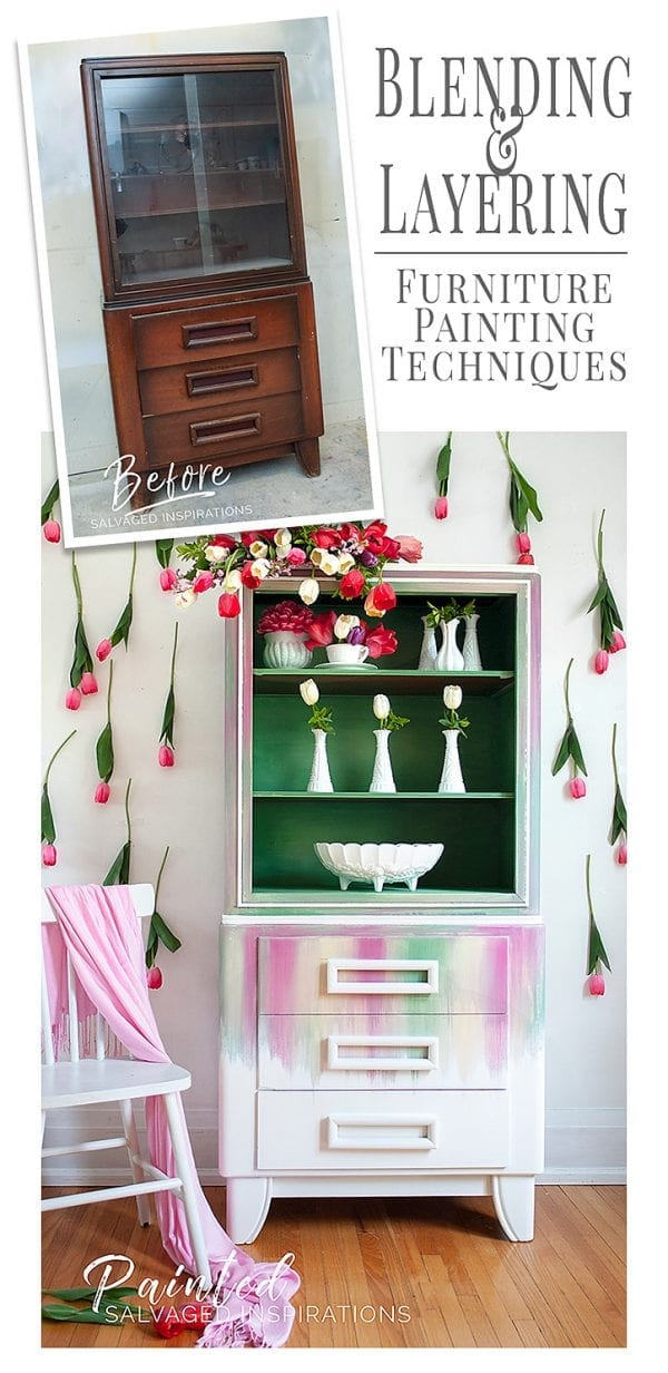 Blending & Layering Furniture Painting Techniques Salvaged Inspirations