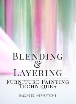 Furniture Painting Techniques - Blending and Layering
