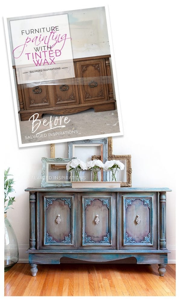 Furniture Painting with Wax! Salvaged Inspirations