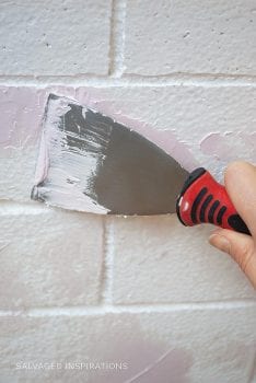 Applying Drydex to DIY Brick Wall