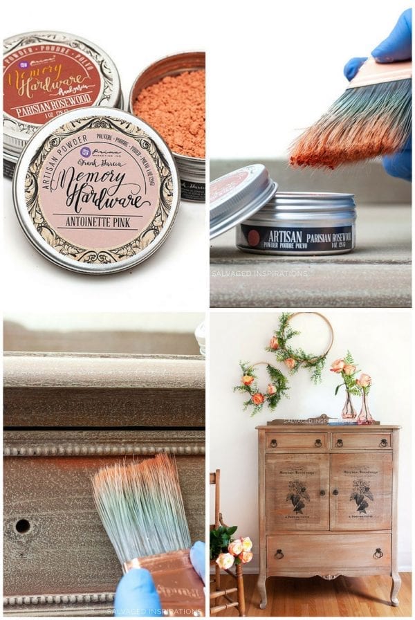 Painting With Powder | Roadside Makeover - Salvaged Inspirations