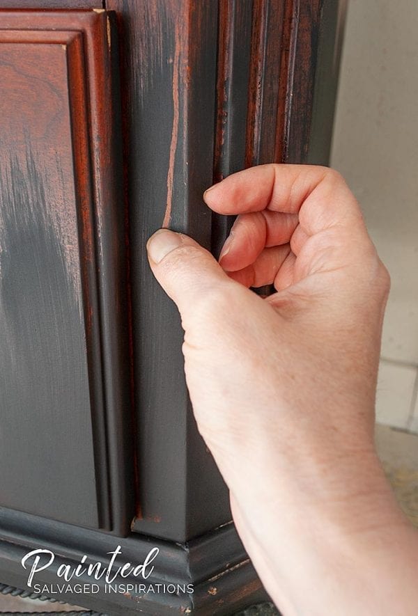 How To Paint Laminate Furniture Without Sanding - Salvaged Inspirations