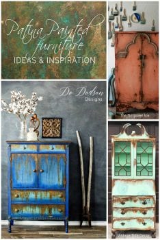 Patina Painted Furniture Roundup - Salvaged Inspirations