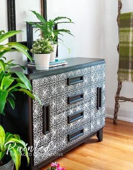 ReDesign French Trellis Stenciling - Painted Furniture