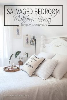 Salvaged Bedroom Makeover Reveal