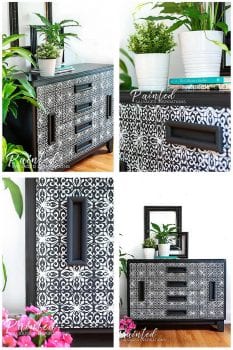 Stenciling Furniture Tutorial - Tips and Tricks