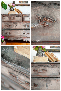French Provincial Old World Finish Makeover
