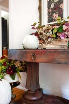 Oval Entryway Table - Painted by Salvaged Inspirations