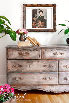 Painted French Provincial Dresser1