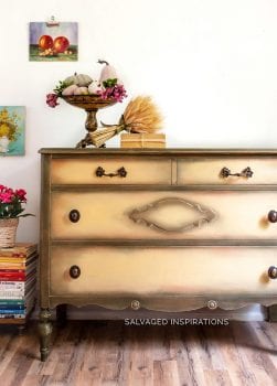 Salvaged Vintage Dresser Makeover - SIBlog