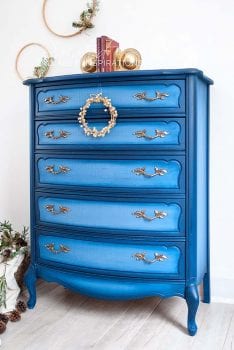 DB Blueberry Painted French Provincial