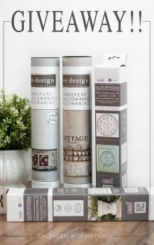 ReDesign With Prima and Salvaged Inspirations Giveaway_