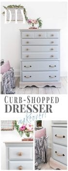 DIY CurbShopped Dresser Makeover_