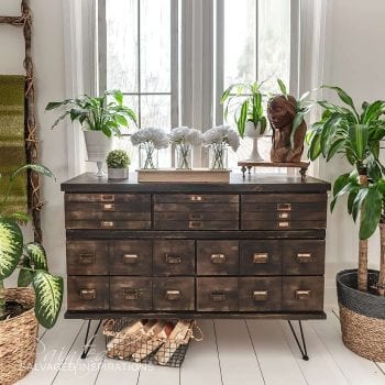 How To Create Faux Drawers On Furniture - Apothecary CabinetIG