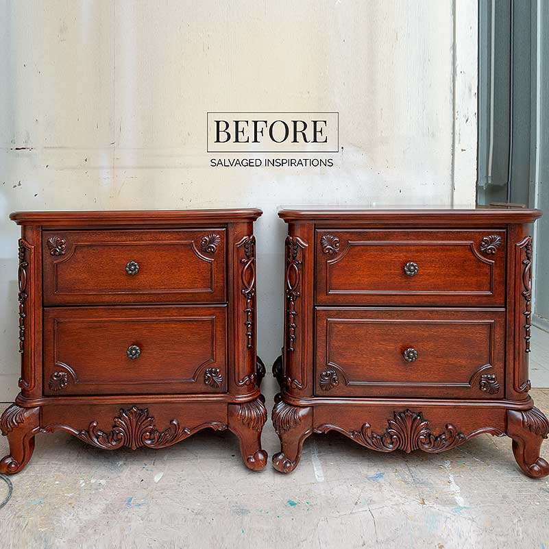 How To Create A Black Wash Paint Finish, Painting A Cherry Wood Dresser White