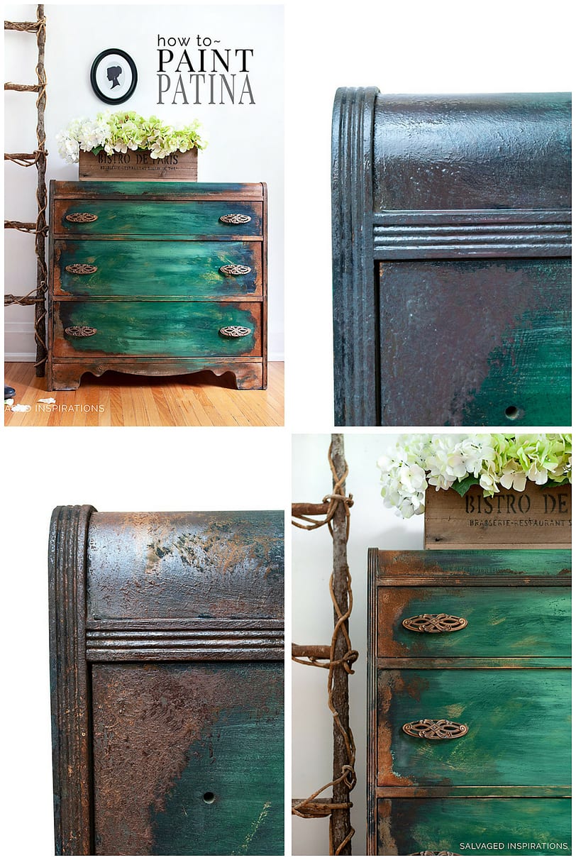 Easy How To ~ How To Paint Patina