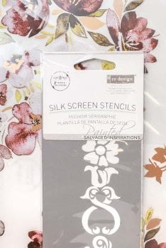 ReDesign With Prima Transfers and SilkScreen Stencil