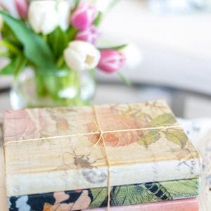 Book Decor for Painted Furniture Styling