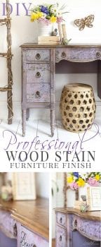 How To Get A Professional Stain Finish - Best Sander + Gel Stain